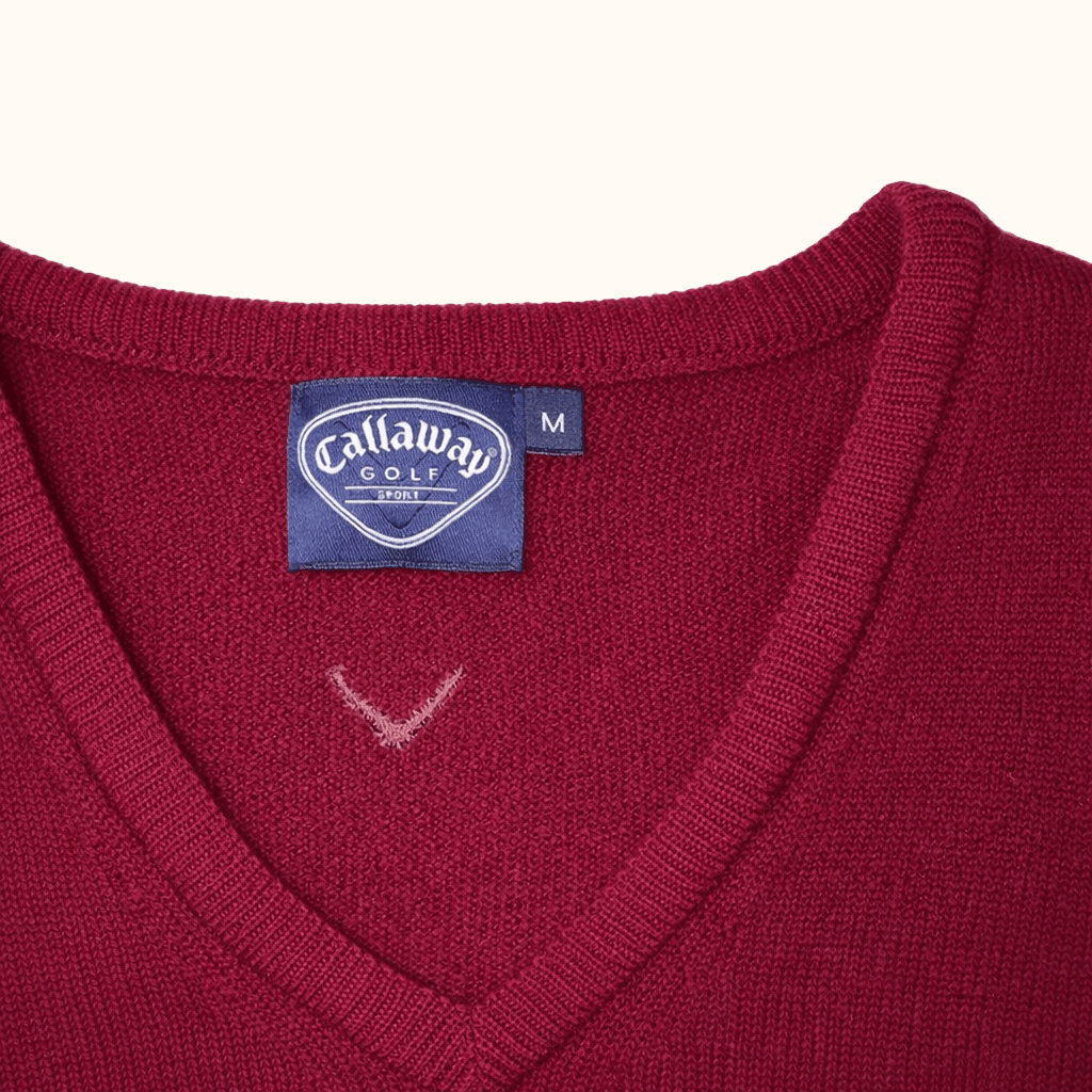 Callaway Vest Maroon Label