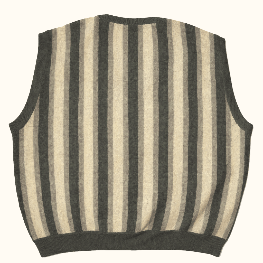 Callaway Alpaca Wool V Neck Vest Front