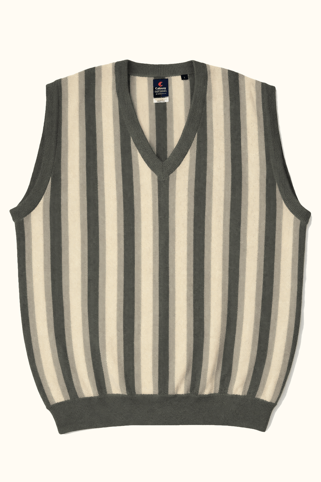 Callaway Alpaca Wool V Neck Vest Front