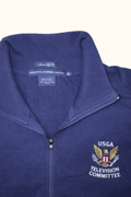 Navy blue jacket with Ralph Lauren Golf logo and USGA Television Committee emblem on a white background