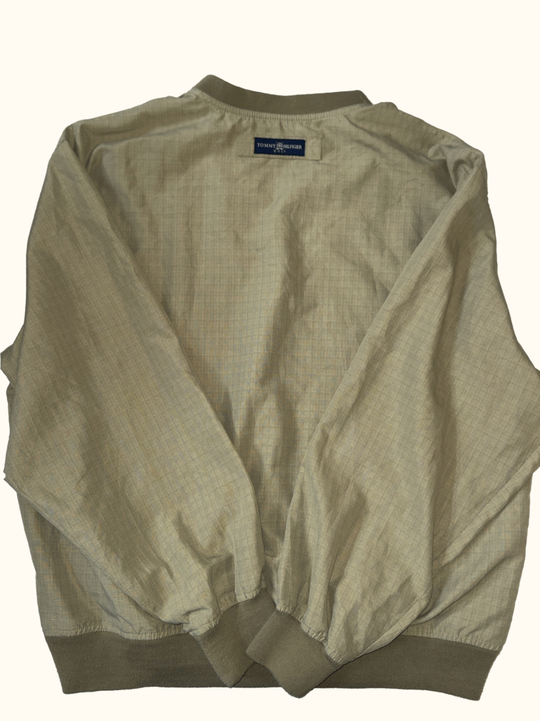 Tommy Hilfiger V neck Windbreaker back