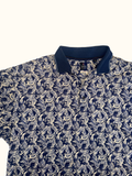 Vintage Callaway Golf Polo - Blue Paisley Pattern (XL)