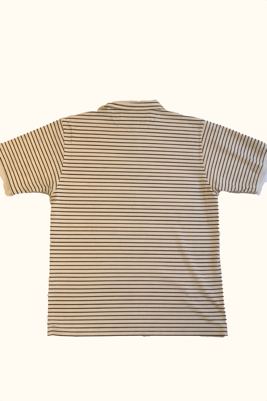 Michael Jordan Golf Striped polo shirt with a logo back
