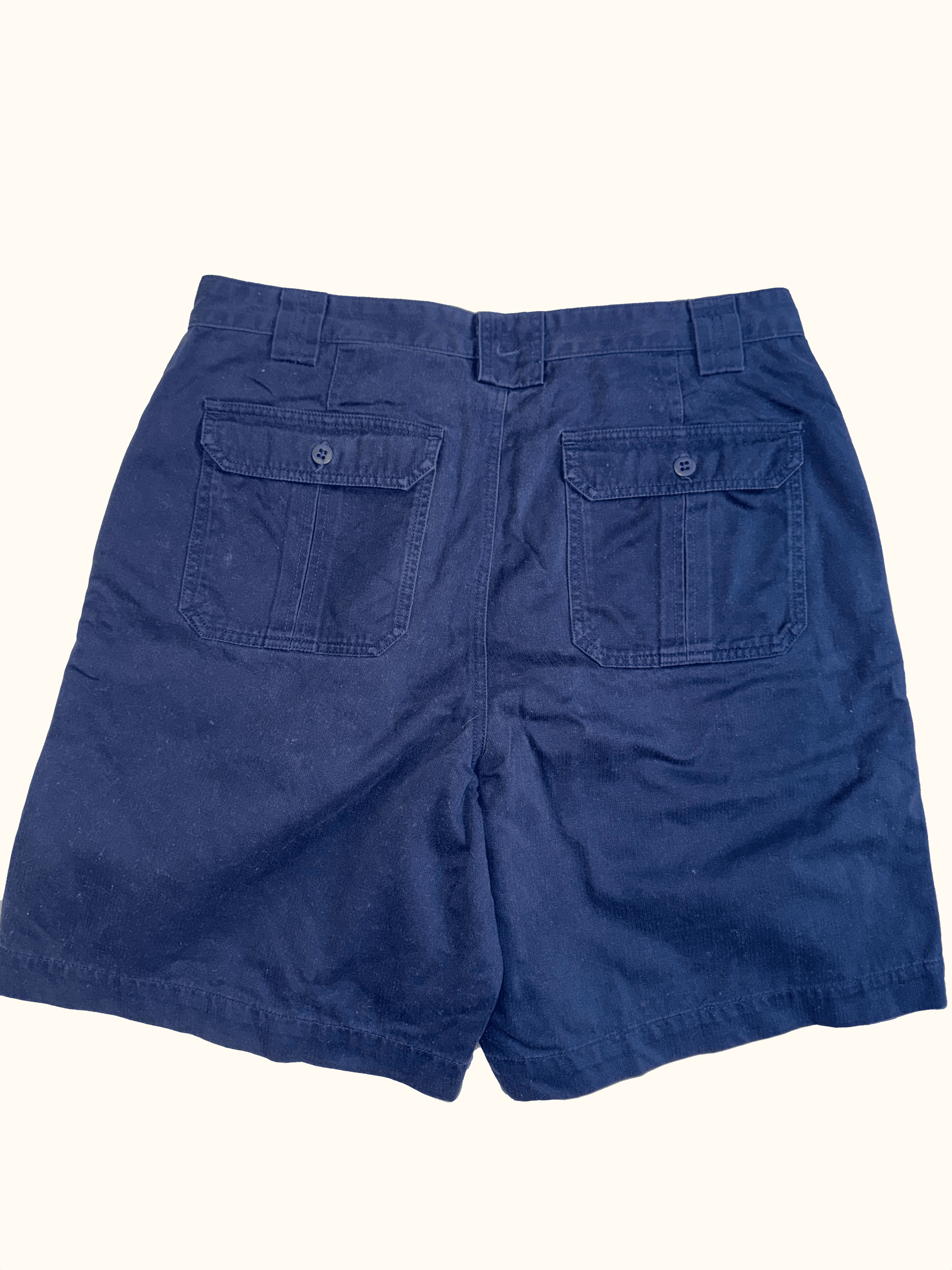 Nike Navy blue Golf shorts back