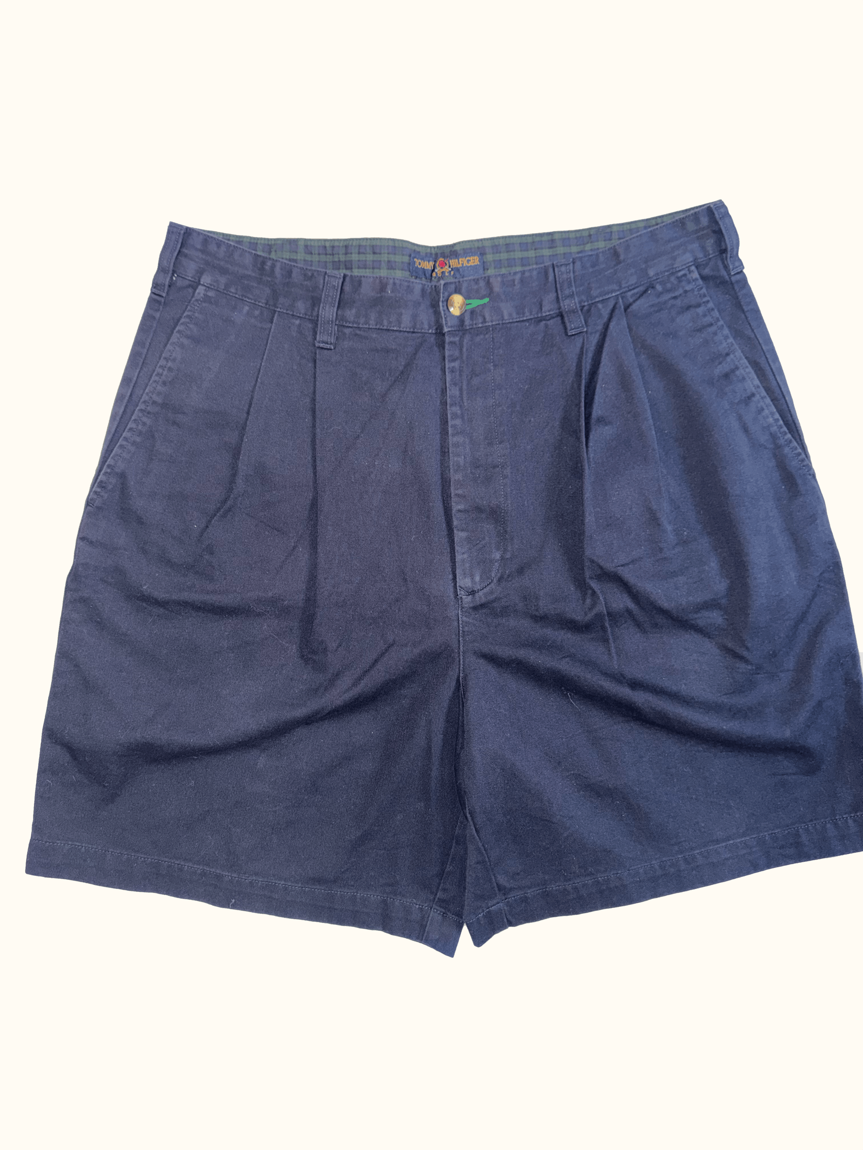 Navy Tommy Hilfiger Golf Shorts Front