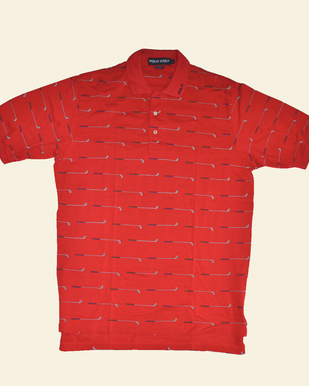Vintage POLO GOLF by Ralph Lauren Polo Red (L)